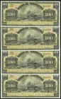 Mexico Banco de Tamaulipas 100 Pesos ND (1902-14) Pick S433r2, Four Remainders Choice Crisp Uncirculated. 

HID09801242017