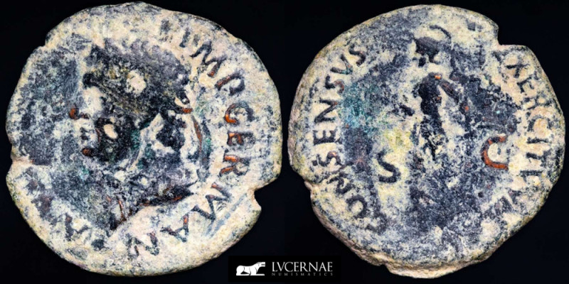 Roman Imperial

Vitellius, 69. Bronze as (8,92 g. 28 mm), Tarraco mint, Spain, J...