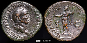 Vespasian (69-79 AD) bronze Sestertius 22,68 g. 34 mm. Rome 71 AD Near extremely fine