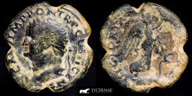 Titus broze as 7,95 gr, 26 mm 74 A.D Very fine