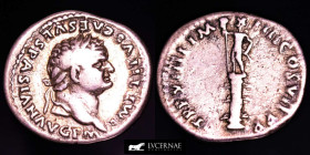 Titus Silver denarius 3,37 g., 19 mm. Rome 79 AD GVF