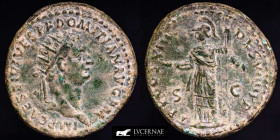 Domitian Bronze Dupondius 14,53 g. 27 mm. Rome 82 A.D. Good fine