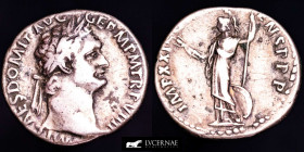 Domitian Silver Denarius 3,35 g., 18 mm. Rome 89 A.D. Good very fine