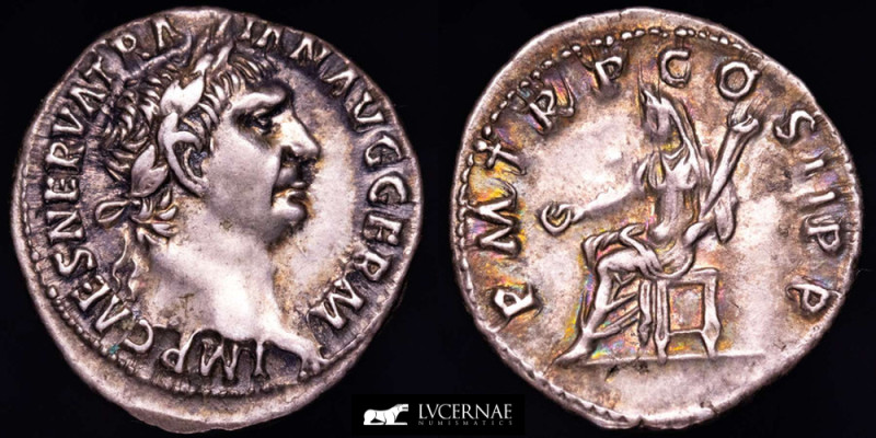 Roman Empire

Trajan, (AD 98-117) - Silver denarius. (3,42 g., 19 mm..) Rome, AD...