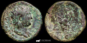 Hadrian Bronze Dupondius 13,75 g., 28 mm. Rome 117-138 A.D. Good very fine