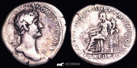 Hadrian Silver Denarius 2,14 g., 18 mm. Rome 119/25 AD Very fine