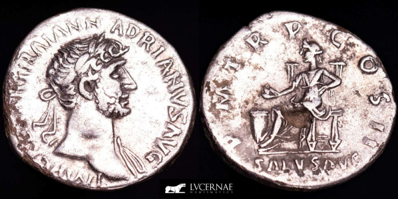 Roman Empire

Hadrian (AD 117 - 138) Silver denarius, (3.38 g., 19 mm.) - From R...