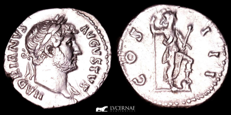 Roman Empire

Hadrian, (117-138 A.D) Silver denarius (3,26 g. 18 mm.). Rome, 125...