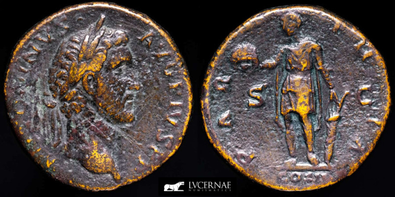 Roman Empire - Antoninus Pius (138 - 161 A.D.) bronze sestertius (25,64 g, 31 mm...