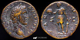 Antoninus Pius Bronze Sestertius 25,64 g, 31 mm. Rome 139 AD gVF