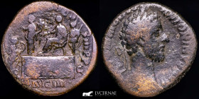 Commodus bronze Sestertius 21,48 g. 31 mm. Roma 180 A.D. Good fine