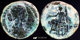 Lucilla. Bronze Sestertius 23,64 g. 30 mm. Rome 161-169 A.D. fine