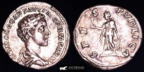 Commodus Caesar Silver Denarius 3,07 g., 18 mm. Rome 175-6 nEF/gVF