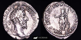 Scarce Commodus Silver Denarius 3,68 g., 19 mm. Rome 186-187 A.D. gVF