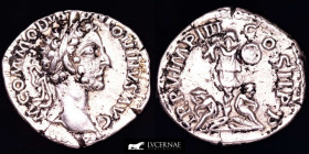 Commodus 180-192 Silver Denarius 2,59 g. 19 mm. Rome 181 AD Good Very fine