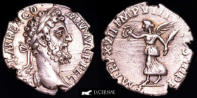 Commodus Silver Denarius 3,24 g., 19 mm. Rome 185 A.D. nEF
