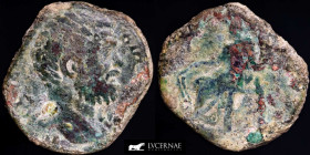 Clodius Albinus Bronze Sestertius 19,58 g, 28 mm. Rome 193/5 AD Fine