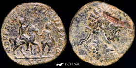 Septimius Severus Bronze Sestertius 19,92 g., 28 mm. Rome 196 A.D. Very fine
