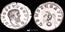 Divus Septimius Severus Silver Denarius 3,77 g. 20 mm. Rome 211 A.D. Near extremely fine