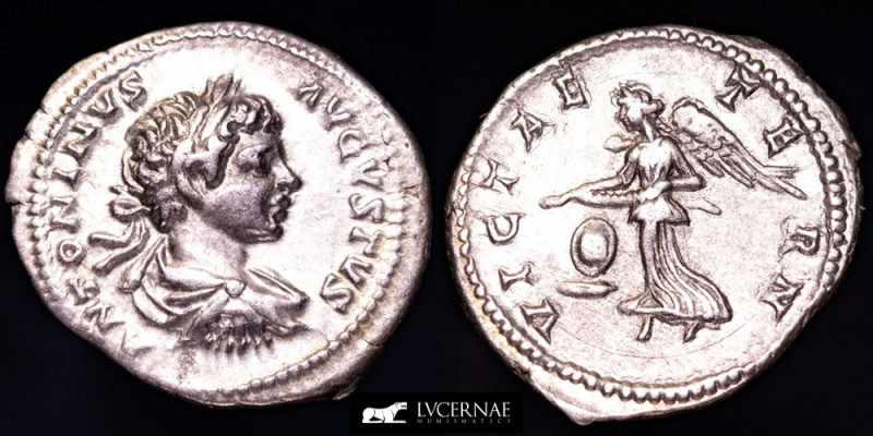 Roman Empire

Caracalla. (AD 198-217) Silver Denarius (3.23 g., 19 mm.) - Rome m...