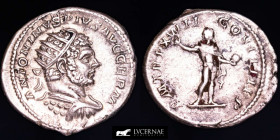 Caracalla Silver Antoninianus 5,32 g., 23 mm. Rome 215 A.D. Uncirculated/gvf