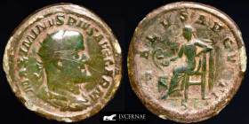 Maximinus Thrax Bronze Dupondius 11,06 g. 26 mm. Rome 235-236 A.D. Good very fine