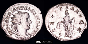 Gordian III Silver Antoninianus 4,14 g, 22 mm Rome 238-244 A.D. Good very fine