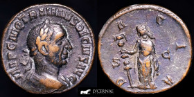 Decius Trajan Bronze As 9,63 g. 24 mm. Rome 249-251 A.D. Choice very fine