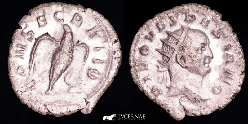 Roman Empire

Trajan Decius, 249-251. Silver antoninianus (3,24 g. 22 mm), comme...