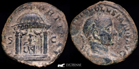 Volusian bronze Sestertius 16,08 g., 29 mm. Rome 251-253 A.D. gVF