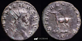Gallienus Silvered Bronze Antoninianus 3,05 g., 20 mm. Rome 267 AD. gVF