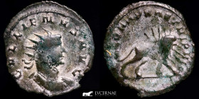 Gallienus bronze Antoninianus 2,66 g, 22 mm. Mediolanum 258 A. D. Good very fine