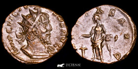 Victorinus Bronze Antoninianus 3,36 g., 19 mm. Trier, Treveri 269 A.D. Good very fine