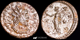 Victorinus Silvered Bronze Antoninianus 3,16 g., 19 mm. Colonia 269 AD gVF