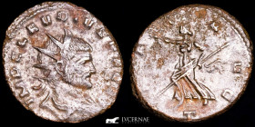 Claudius II Gothicus Silvered Bronze Antoninianus 3,31 g., 19 mm. Mediolanum 269 AD. gvf