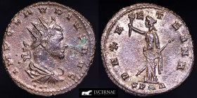 Claudius II Gothicus Silvered Bronze Antoninianus 3,18 g., 20 mm. Cyzicus 269 AD. Near extremely fine