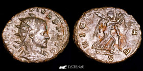 Claudius II Silvered Bronze Antoninianus 3,25 g., 19 mm. Mediolanum 268-270 AD gVF