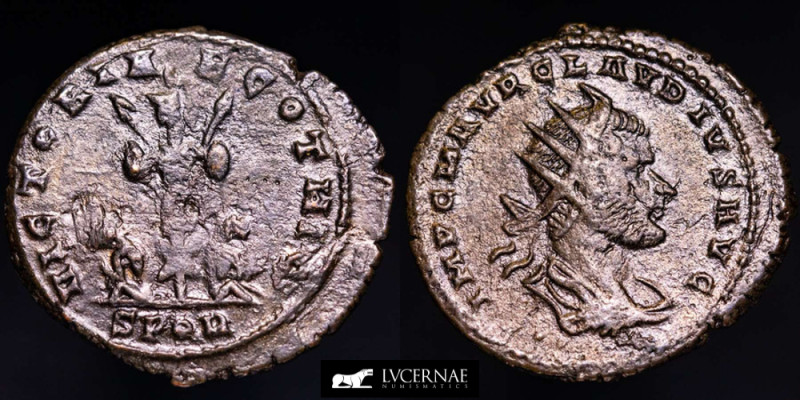 Roman Empire

Claudius II (268-270 A.D.) Bronze antoninianus (3,78 g., 22 mm.). ...
