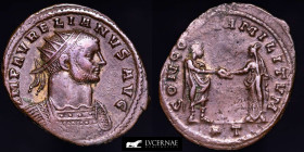 Aurelian Bronze Antoninianus 3.65 g. 24 mm. Siscia 273-274 A.D. good very fine