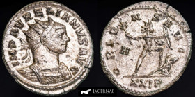 Aurelian Silvered Bronze Antoninianus 3,39 g, 23 mm Rome 274-275 A.D. EF