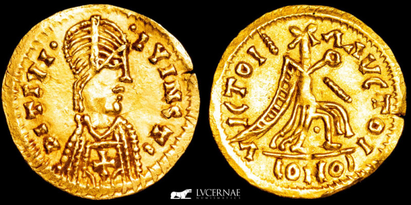 Migration Period - Visigoths - Pseudo-Imperial Series, VI Century A.D. In the na...