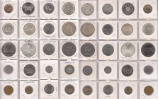 Collection of World coins 1879-1992 (20)
Various condition. Coins of various countries in Europe (Austrian Empire, France, Hungary, Luxembourg, Monaco...