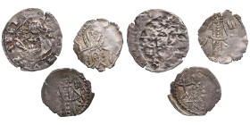 Bulgaria 1/2 Grosh - Iwan Shishman (1371-1395) & 1 Grosh - Iwan Sracimir (1356-1396) (3)
XF-UNC. Half Groshes are mint state. Bulgaria (Vidin) AR Gros...