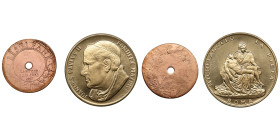 Estonia token - Eesti Pank Lahtiste uste päev 2007 & Italy medal Michelangelo la Pieta, Roma, Johannes Pavlvs II
UNC/UNC.