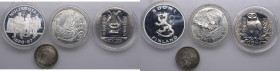 Commemorative silver coins and medal: Finland, Japan (4)
UNC-PROOF. Japan 100 Yen 1964 (Year 39 of Showa Era) - Tokyo Olympics. KM Y 79; JNDA 03-2. Fi...