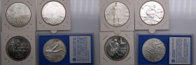 Commemorative silver coins of Finland (4) - Sports Events
UNC. 25 Markkaa 1978 - Nordic World Ski Championships in Lahti. KM 56. 50 Markkaa 1982 - Wor...