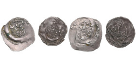 German States, Bishopric of Regensburg AR Denar / Pfennig (2)
AU-UNC. Denar ND - Albert I von Pietengau (1246-1260) Obv.: Bishop facing, raised the ri...