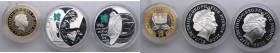 United Kingdom (Royal Mint, Llantrisant) 2 Pounds 2008, 5 Pounds 2009 - Elizabeth II (1952-2022) - London Olympics (3)
PROOF. Commemorative coins: XXX...