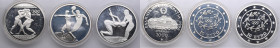 Commemorative silver coins of Greece - 1000 Drachmes 1996 & 10 Euros 2004 (3)
PROOF. 1000 Drachmes 1996 - 100th Anniversary of the Modern Olympic Game...