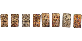 Japan, Tokugawa Shogunate (Edo, Kinza) AU 2 Shu ND [1860-1869] – Komei (1846-1867) (4)
AU/UNC. Man'en Nishu-Kin. KM C 18a, JNDA 09-44. Please note: Th...